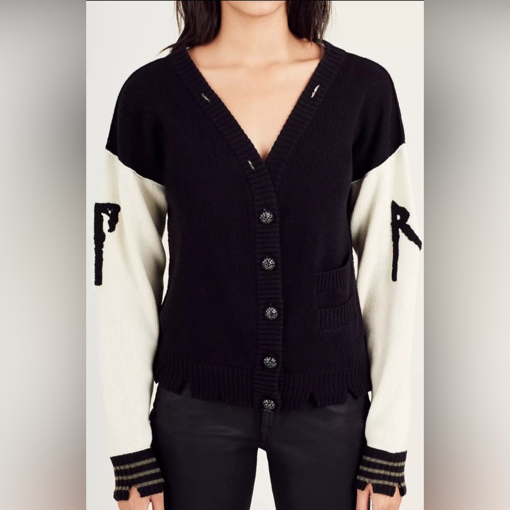 True Religion Distressed Women’s Cardigan Size Small